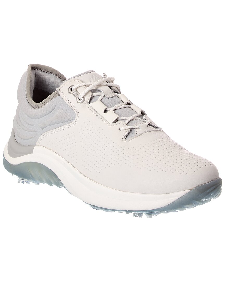 Johnston & Murphy Hts1-luxe Golf Shoe In White