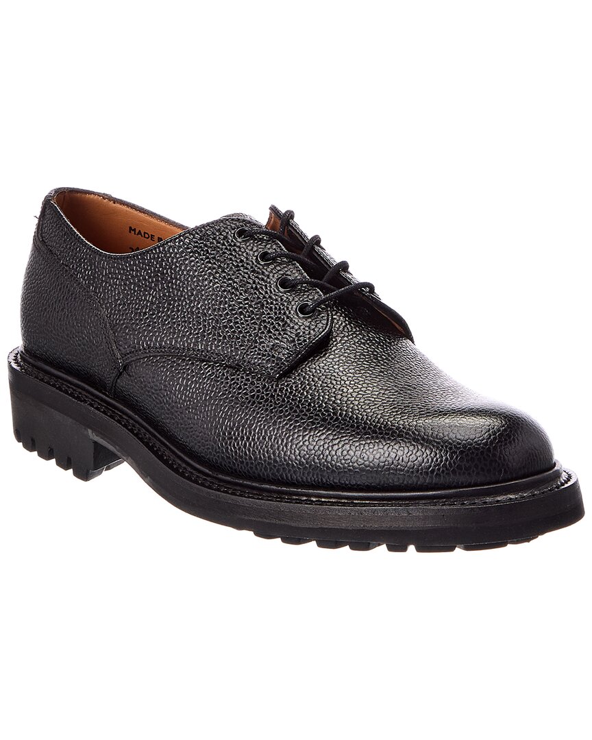 Ted Baker Cle Leather Oxford In Black
