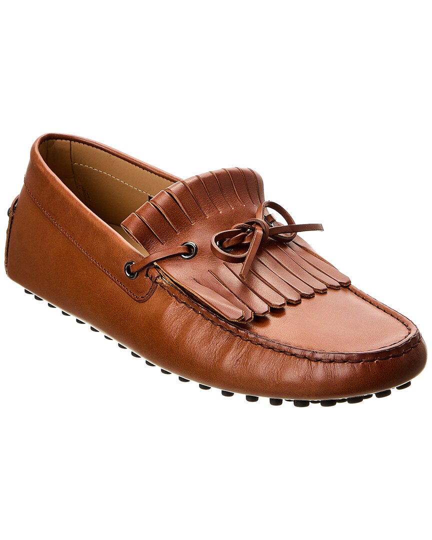 Tod's Tods Leather Loafer In Brown