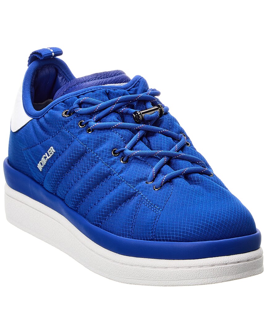 Shop Moncler X Adidas Campus Sneaker In Blue