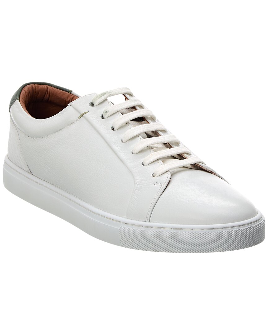 Ted Baker Udamo Leather Sneaker In White