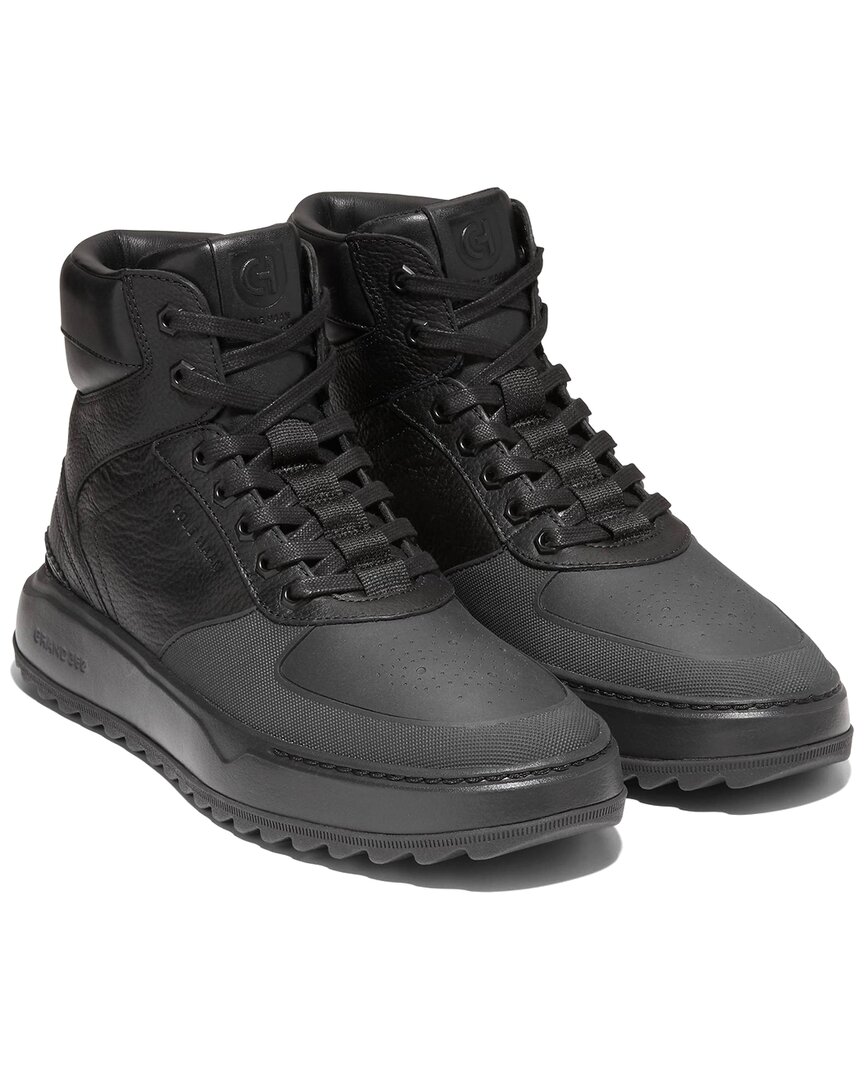 Shop Cole Haan Gp Crossover Sneaker Boot In Black