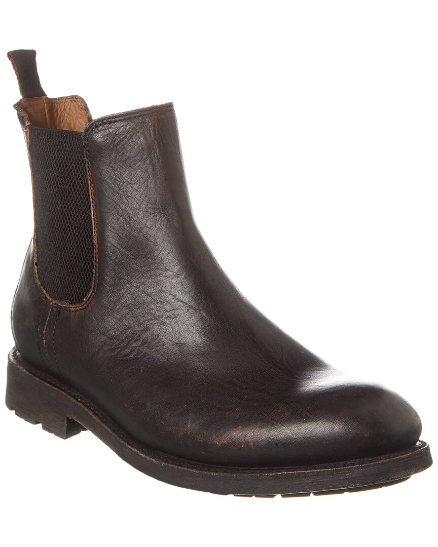 Frye Bowery Leather Chelsea Boot In Brown