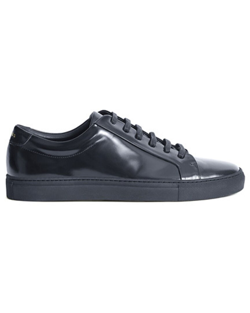 Shop Reiss Luca Leather Sneaker