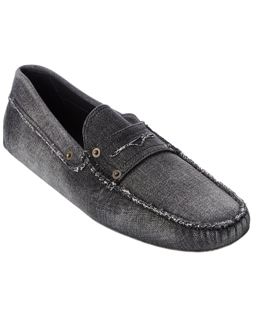 TOD'S TOD’S GOMMINI CANVAS LOAFER