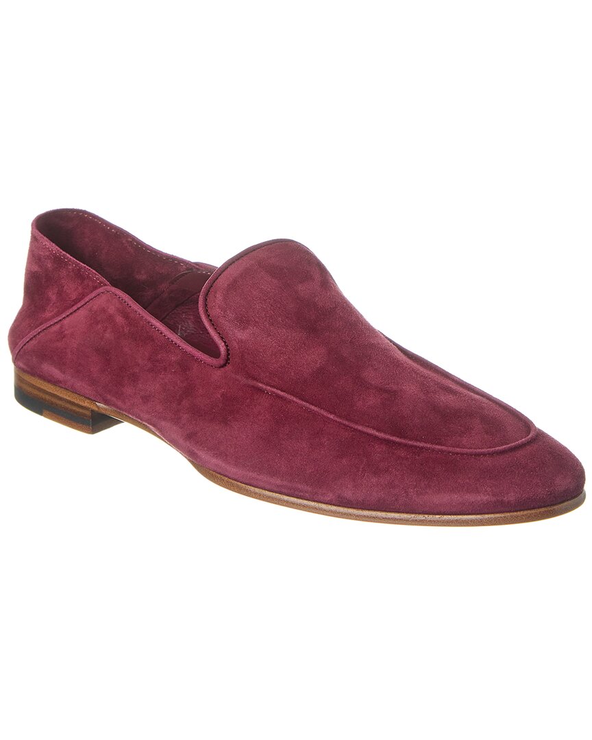 Shop Isaia Suede Loafer