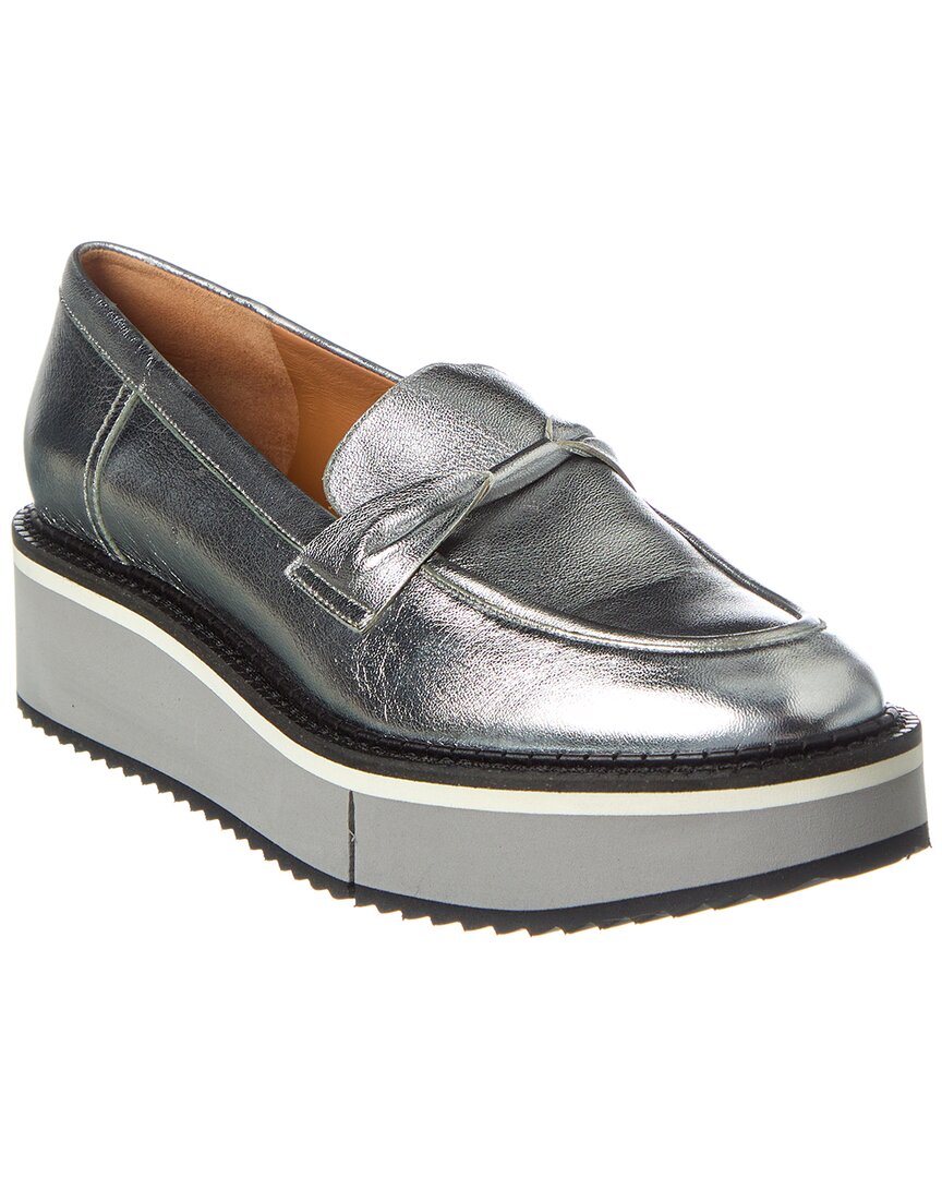 Clergerie Booster Leather Platform Loafer