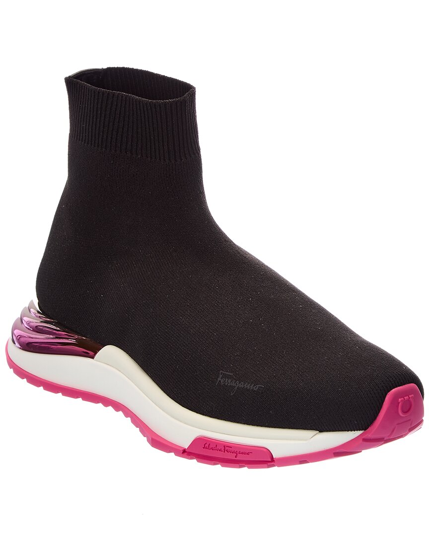 Ferragamo Ninette Sock Trainers In Black