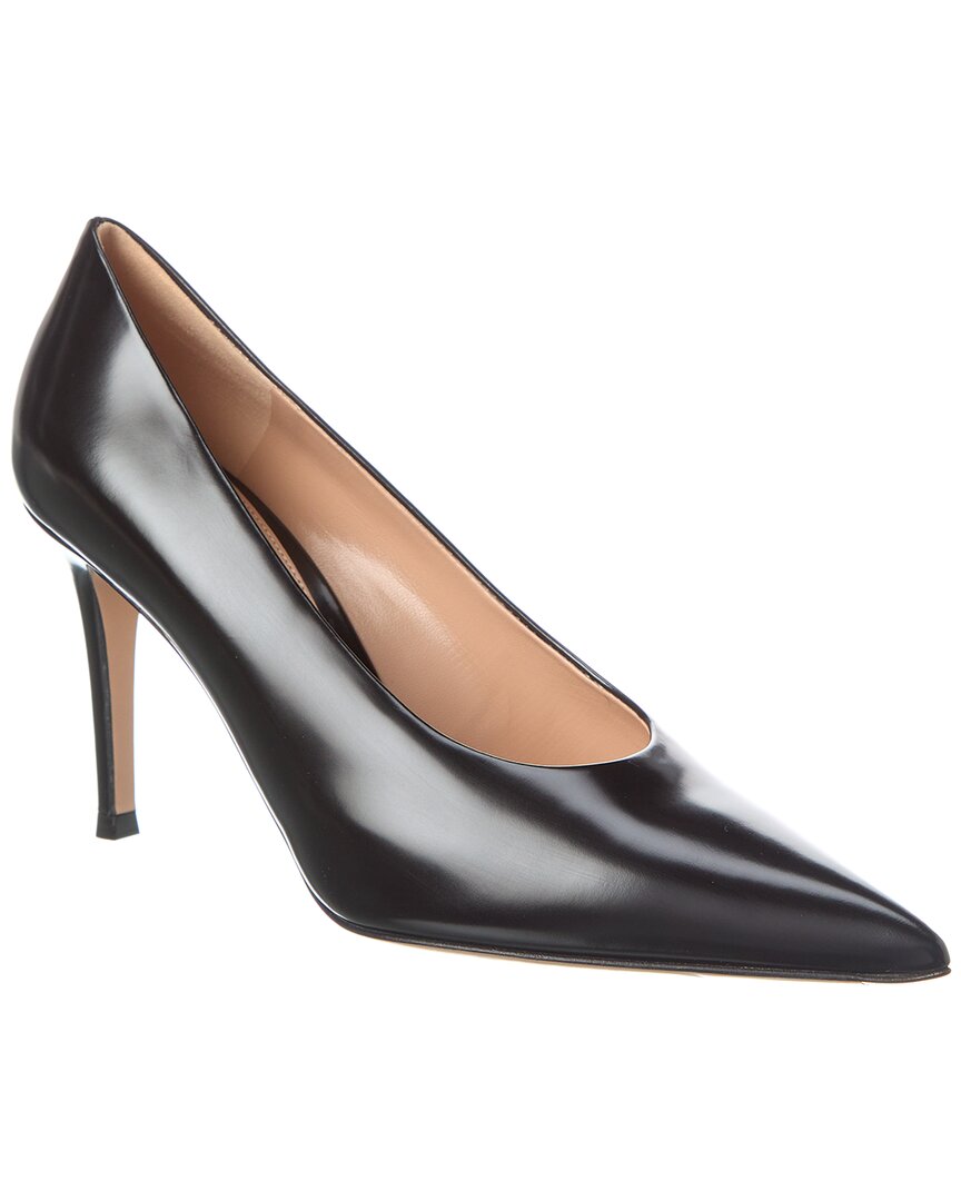 GIANVITO ROSSI GIANVITO ROSSI ROBBIE 85 LEATHER PUMP