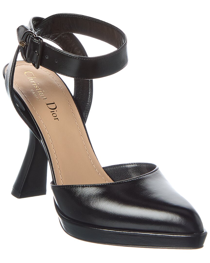 Dior Soul Leather Pump In Black