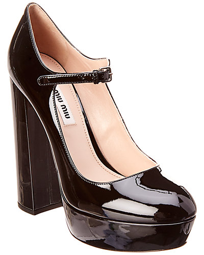 Rue La La Miu Miu Mary Jane Patent Pump 47 off Cash Back