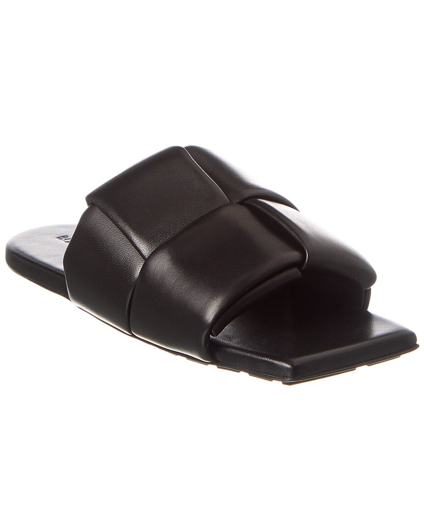 Bottega Veneta Patch Leather Flat Mule Women's Black 36 | eBay