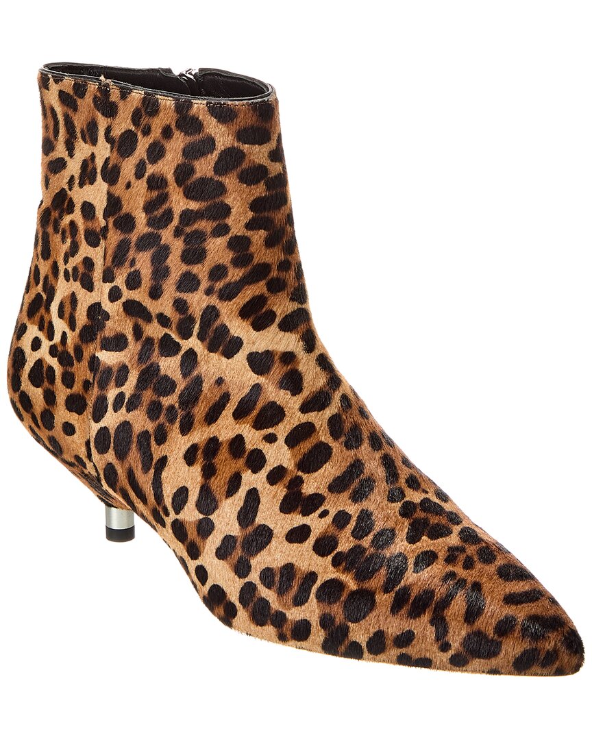 Isabel Marant Eana Leopard Print Ankle Boots In Brown