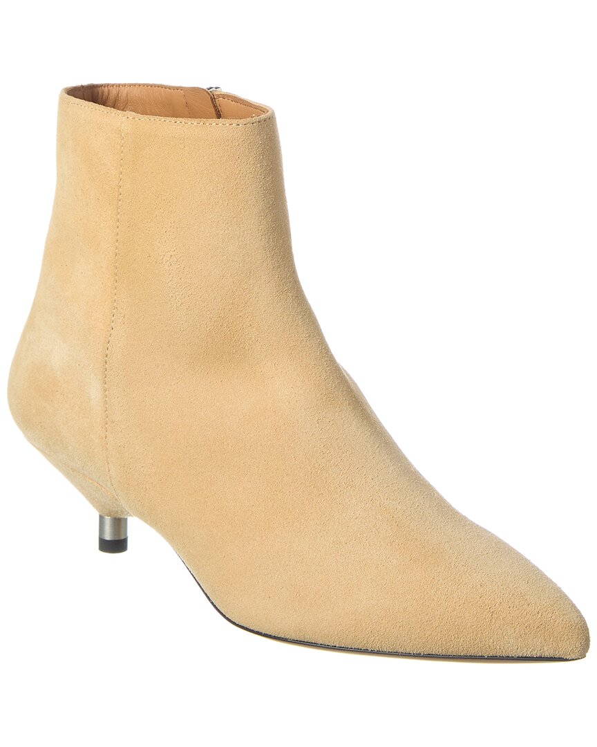 Isabel Marant Eana Suede Ankle Boots In Neutrals