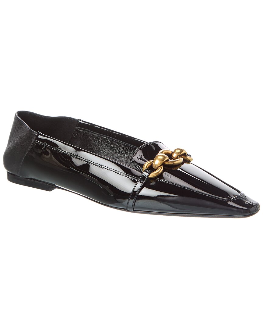 Saint Laurent Chris 05 Ballerinas In Black