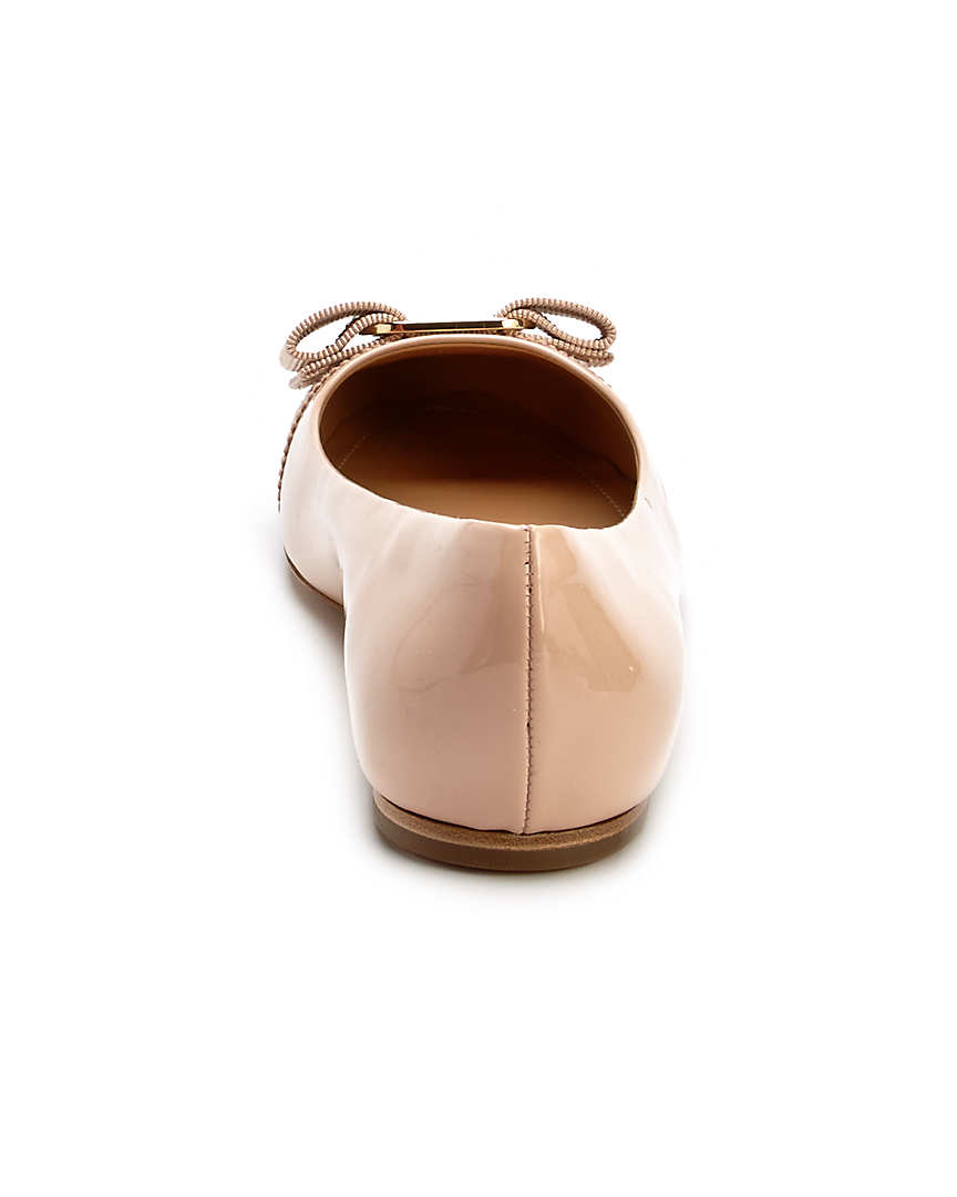 salvatore ferragamo women's varina patent ballet flat