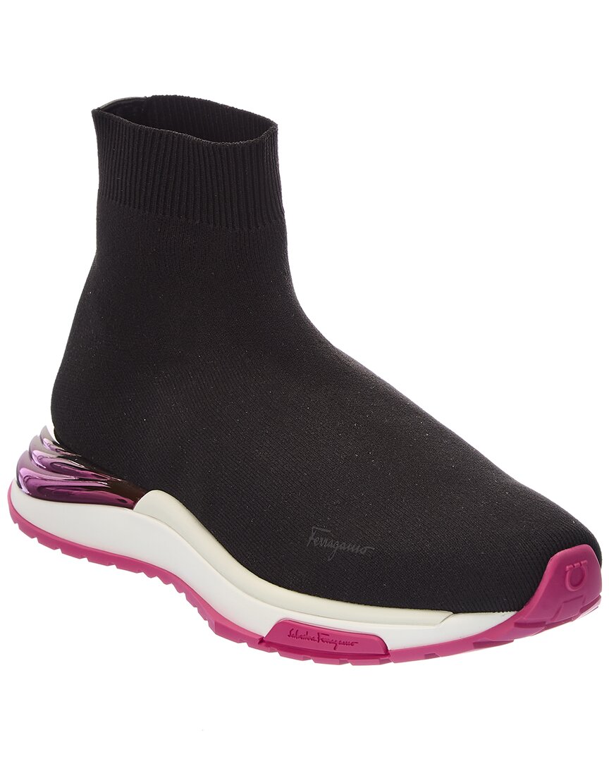 Ferragamo Ninette Sock Trainers In Black