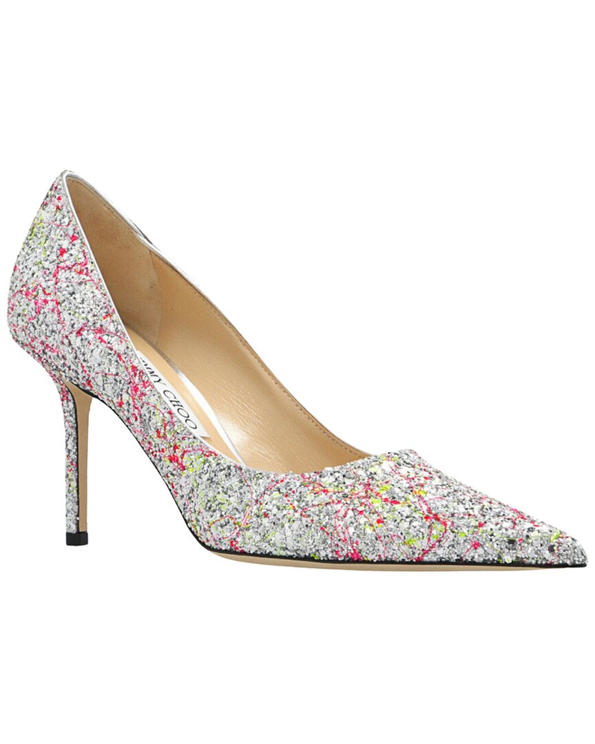 Jimmy Choo Love 100mm Glitter Pumps