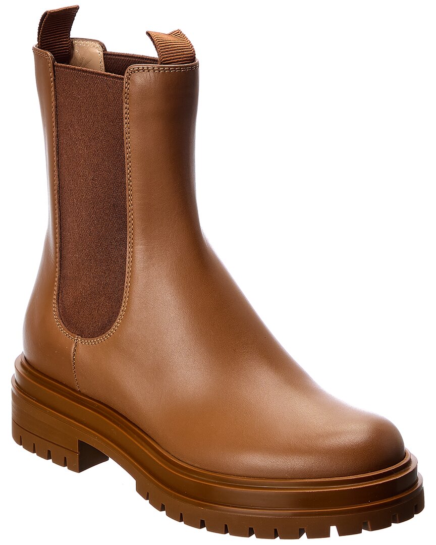 Gianvito Rossi Ankle Boots In Brown