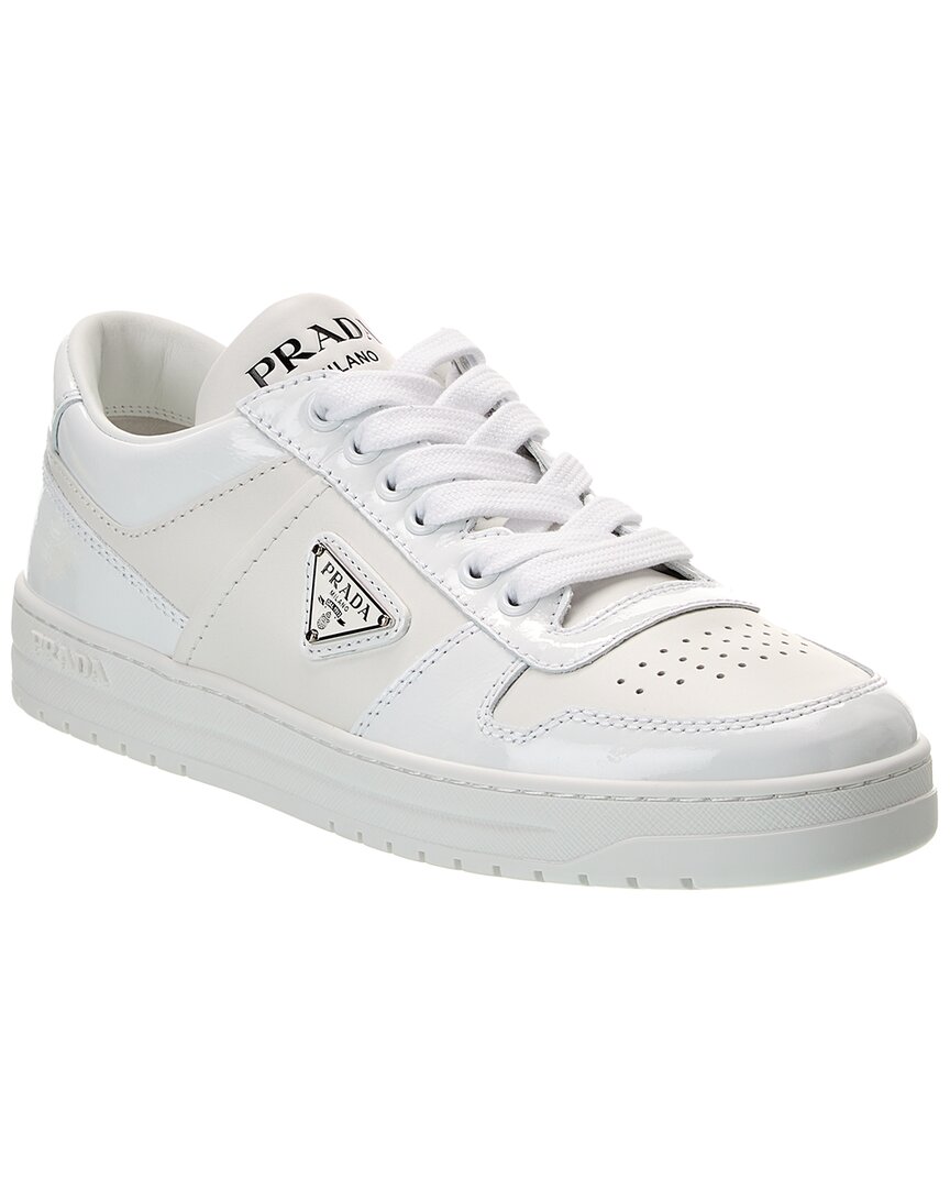 PRADA PRADA DOWNTOWN LEATHER SNEAKER