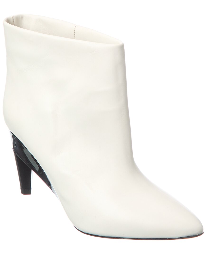 Isabel Marant Woman Ankle Boots White Size 10 Calfskin In White