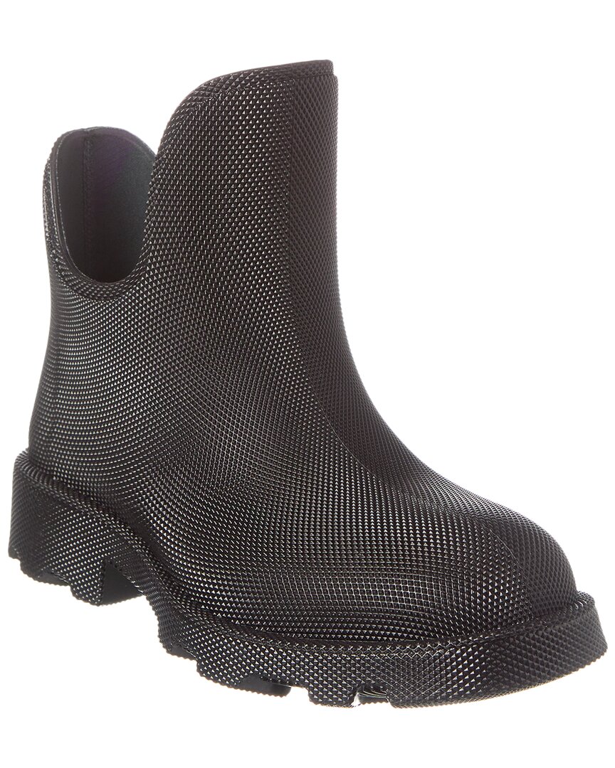 Burberry Marsh Rubber Bootie In Black