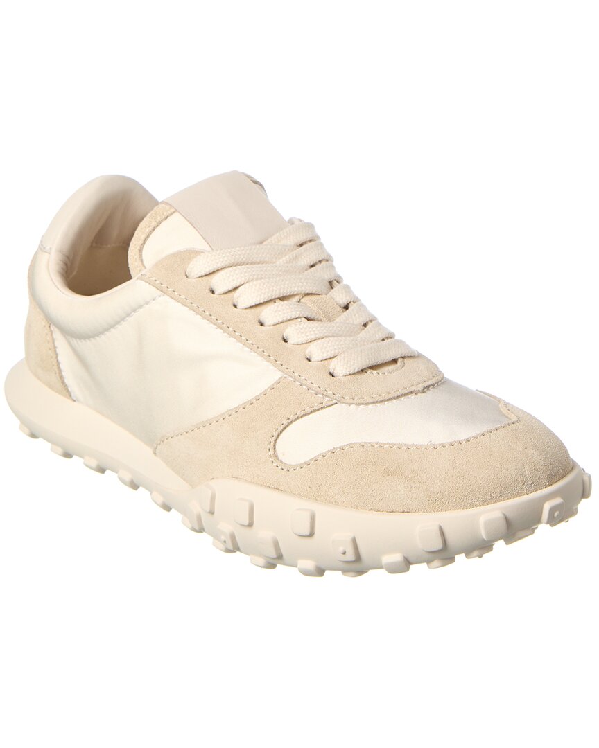 JIL SANDER JIL SANDER NYLON & SUEDE SNEAKER