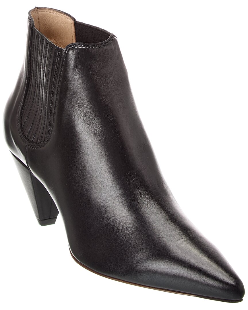 Tod's Leather Bootie In Black