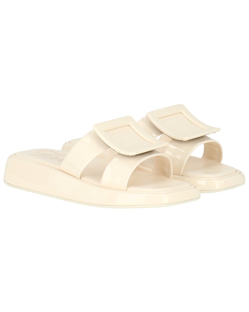 Roger Vivier Leather Slide