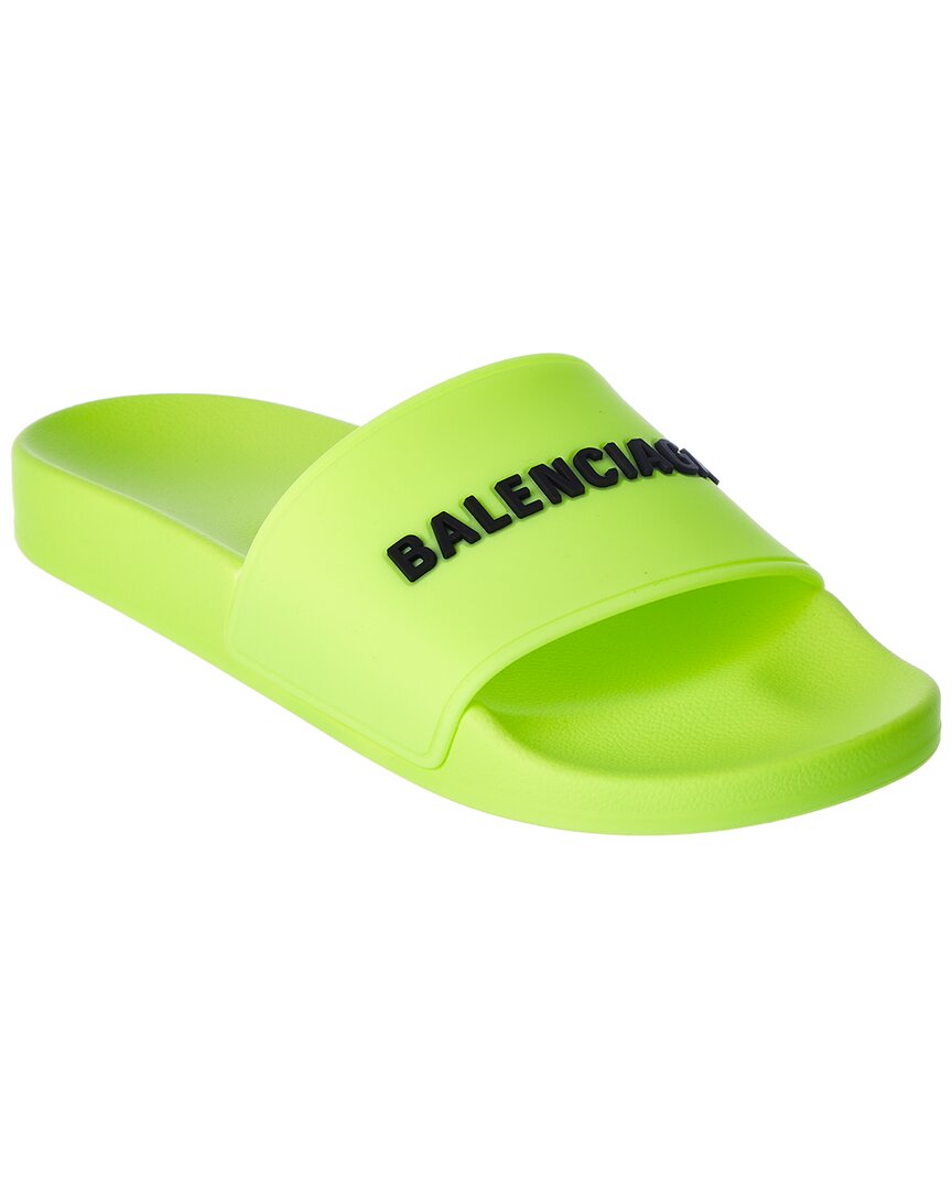 Balenciaga Pool Slide In Yellow