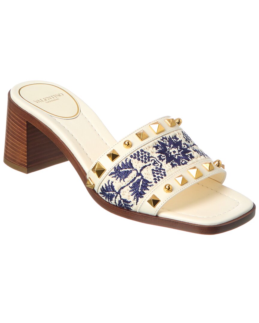 Valentino Slide County T. 60 In White
