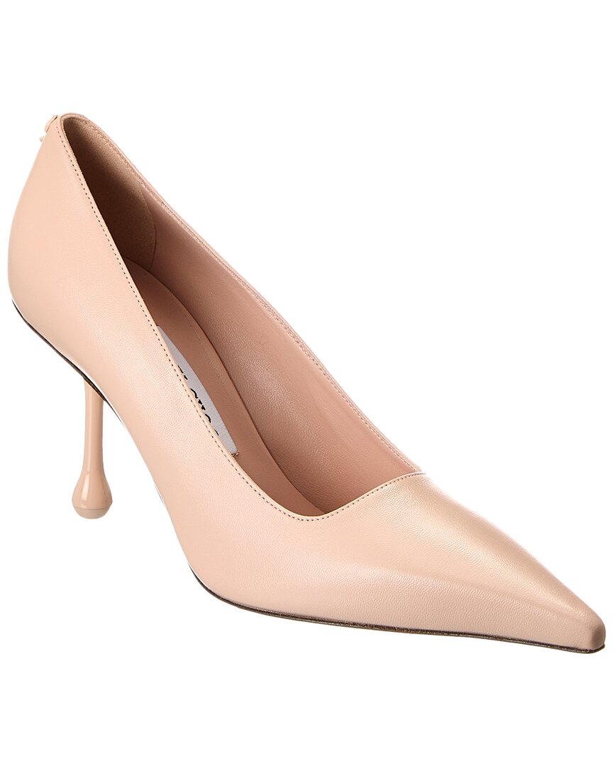 Jimmy Choo Pink Pointed Toe Pumps In Pink