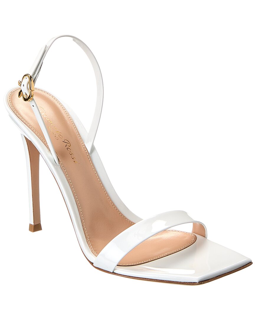 Gianvito Rossi Vernice 85 Patent-leather Slingback Sandals