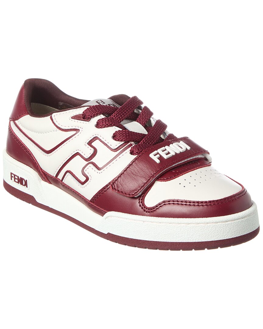 Fendi Match Sneakers In Red