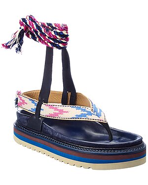 Isabel Marant Edeme Leather Sandal