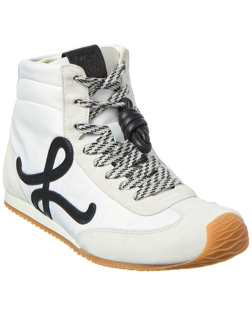 Loewe Ballet Runner 2.0 Nylon & Leather High-top Sneaker