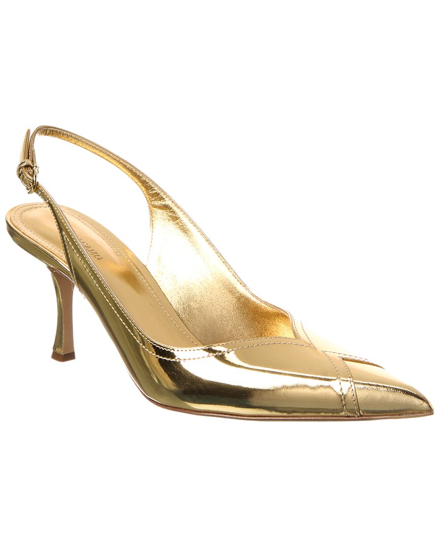 Ferragamo Egna Leather Slingback Pump