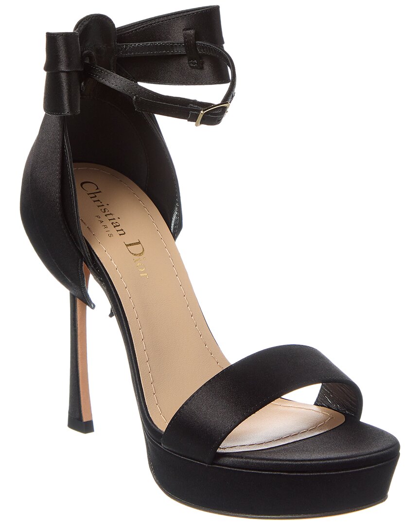 Dior Mlle  Satin Platform Sandal