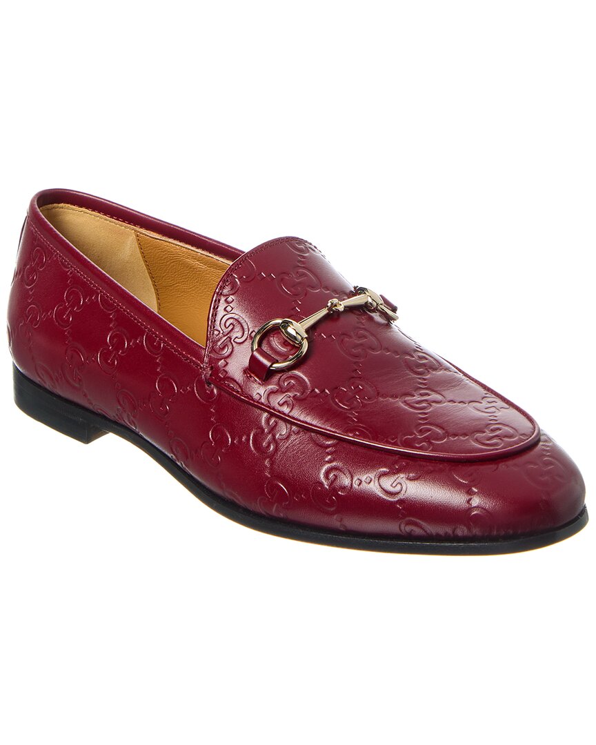 Gucci Gg Jordan Leather Loafer