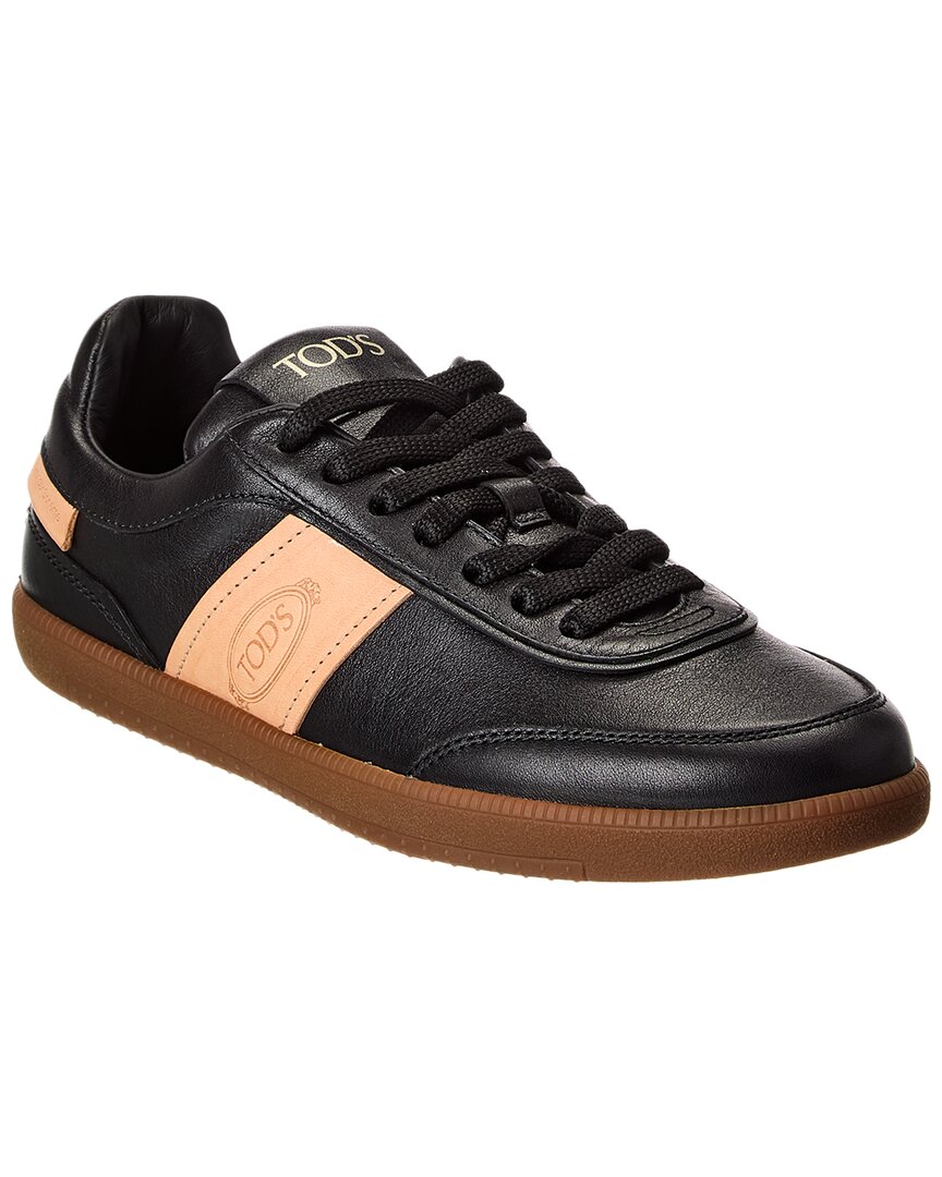 Tod's Logo Leather Sneaker
