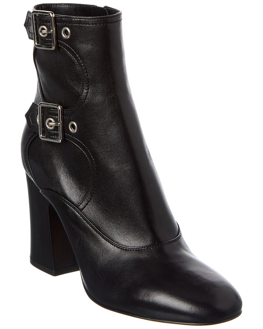 Gianvito Rossi 85 Leather Boot In Black