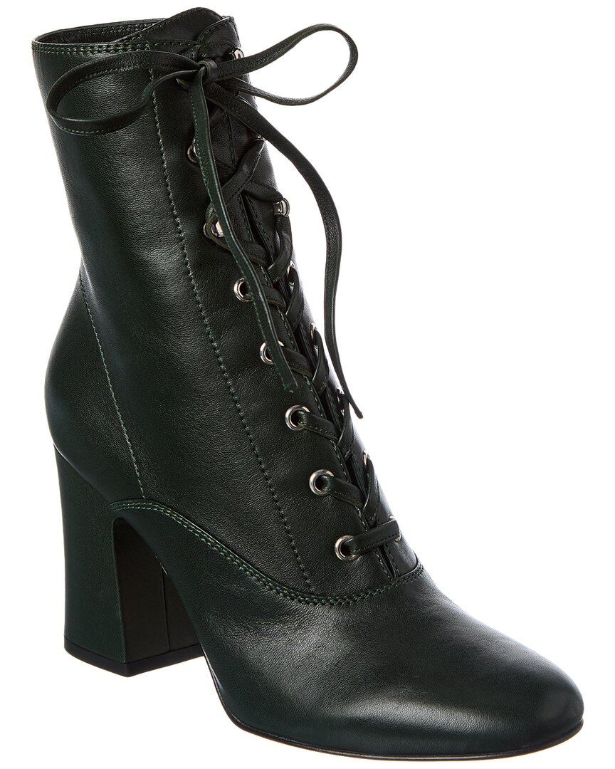 Gianvito Rossi Mackay 85 Leather Boot In Green