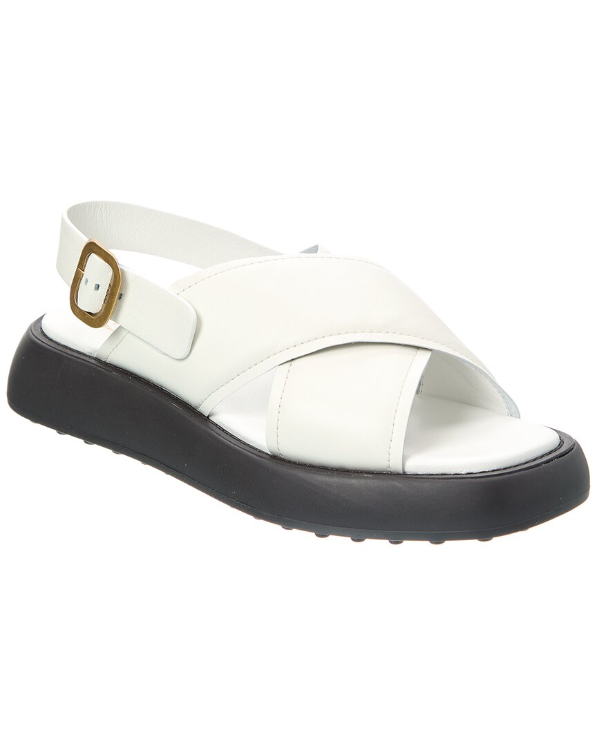 Tod's Gomma Leather Sandal