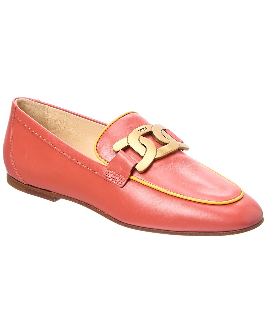 Tod's Cuoio Leg.79a Leather Loafer