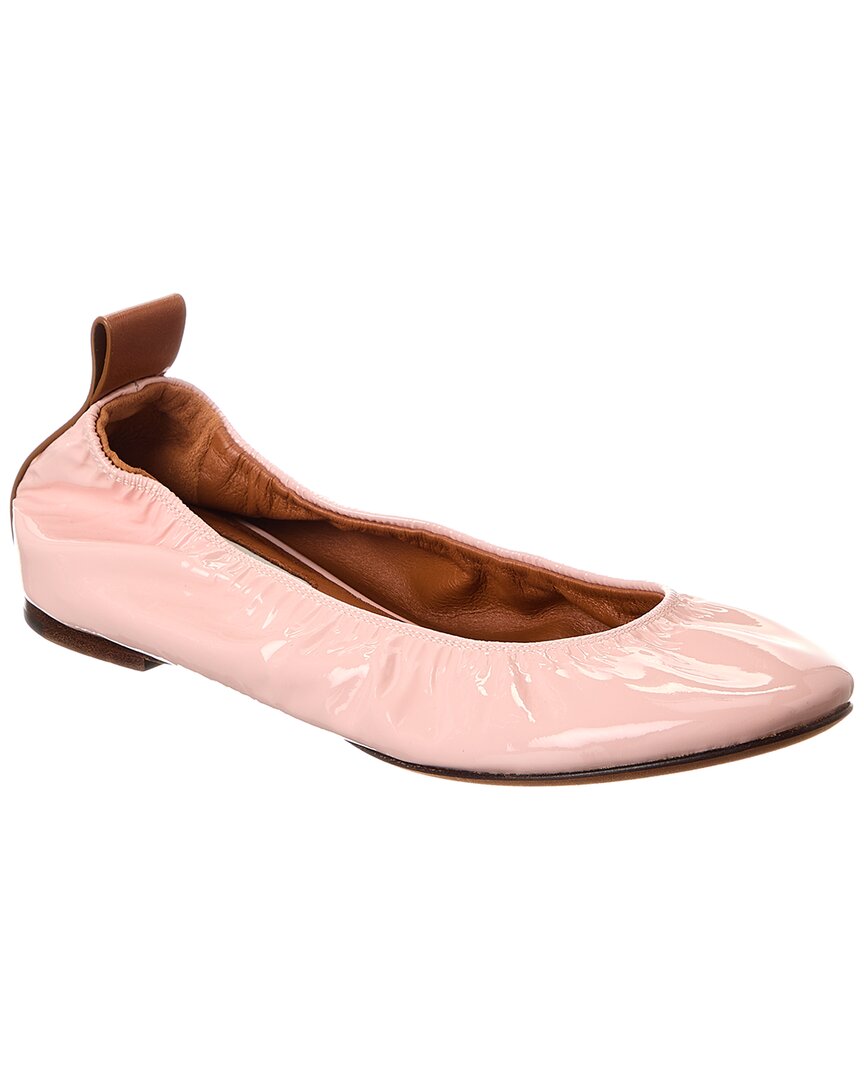 Lanvin Patent Ballerina Flat