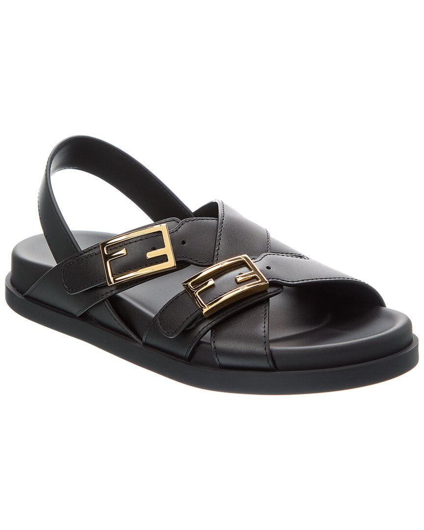 Fendi Feel Leather Sandal