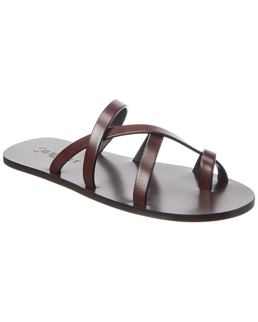 Saint Laurent Culver Flat Sandal