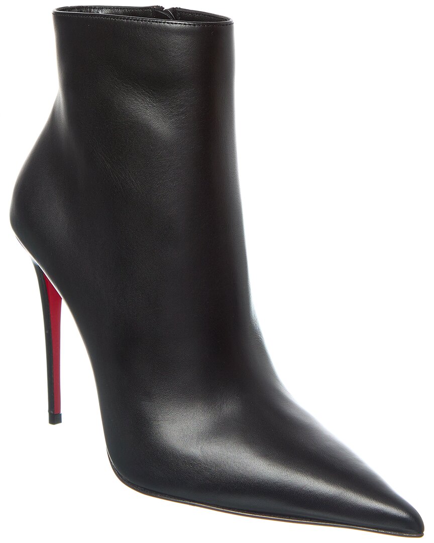 Christian Louboutin Kate Max 100 Leather Bootie