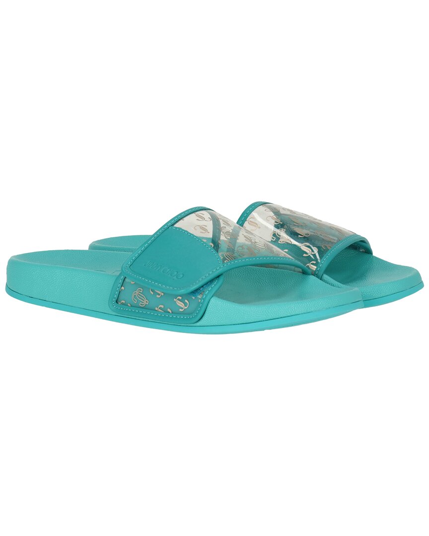 Jimmy Choo Fitz/f Leather Slide