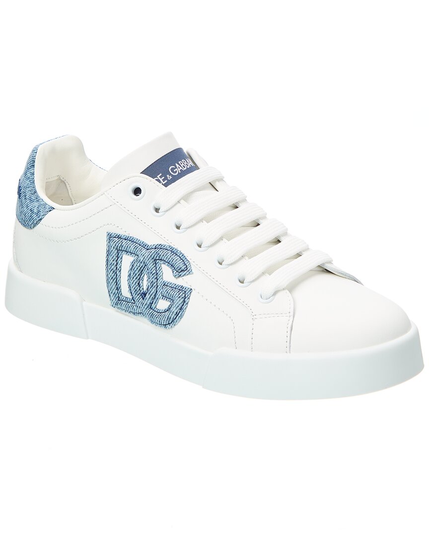 Dolce & Gabbana Portofino Leather Sneaker